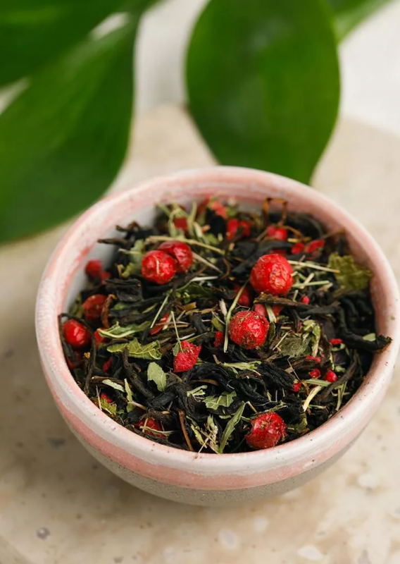 Tea beverage set “berry starch” 4 x 50 g