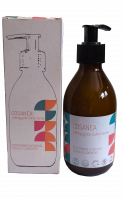 Zahncreme Blutorange-Fenchel (fluoridfrei), Starterset (Glasflasche + Pumpspender), 250 ml